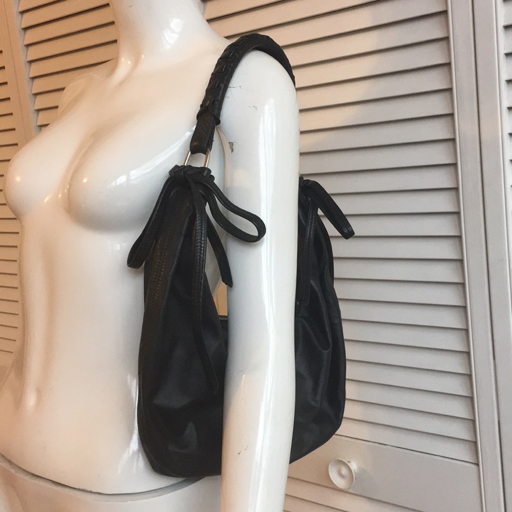 Miu Miu small Hobo bag black -- BOWS -- !